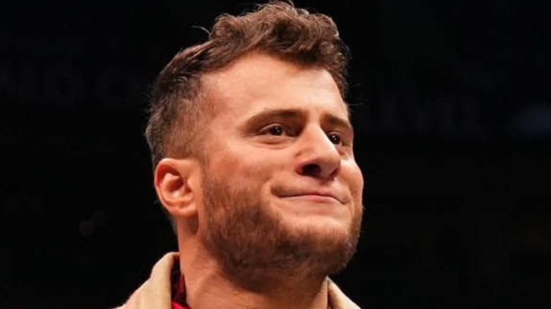 MJF smug look 