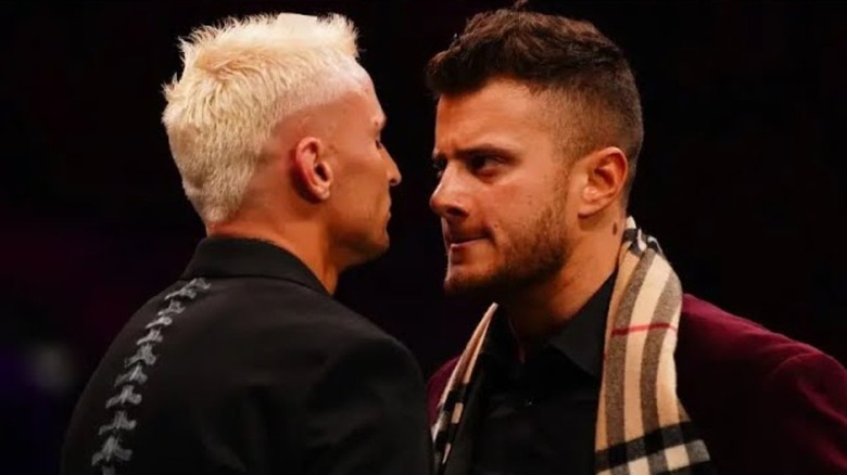 Darby Allin and MJF on AEW Dynamite