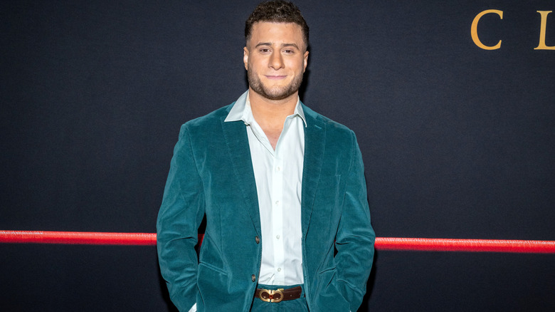 MJF attends Iron Claw premiere