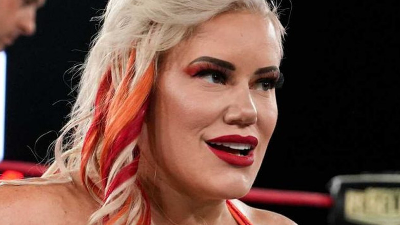 Taya Valkyrie in the ring