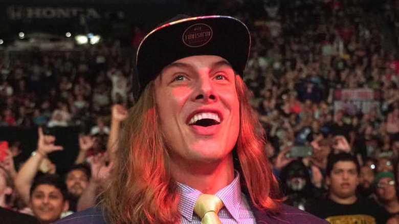 Matt Riddle appearing in WWE