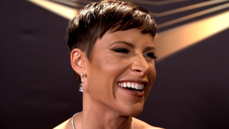 Molly Holly smiling 