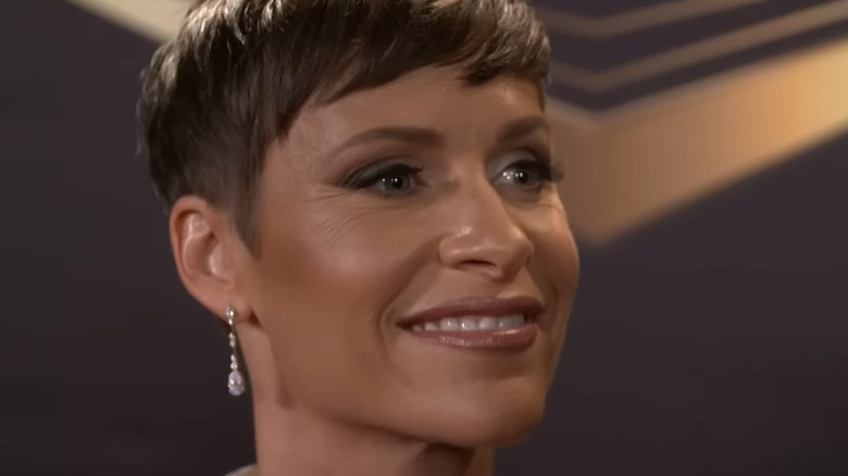Molly Holly smiling