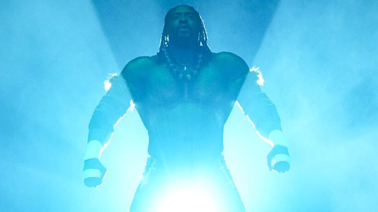 Oba Femi takes in a moment of his aura on 