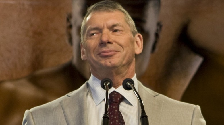 Vince McMahon smiling