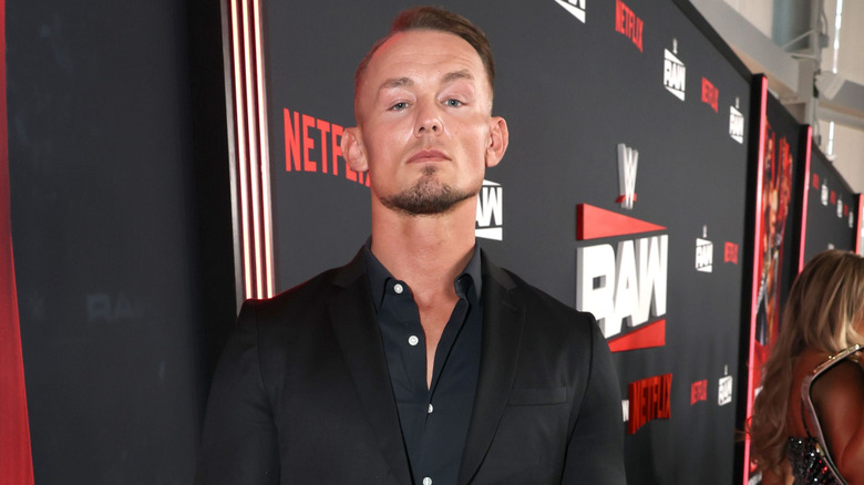 Ludwig Kaiser attends Netflix's Debut of WWE Monday Night Raw at Intuit Dome on January 06, 2025 in Inglewood, California.