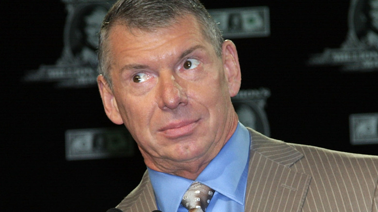 Vince McMahon smiling