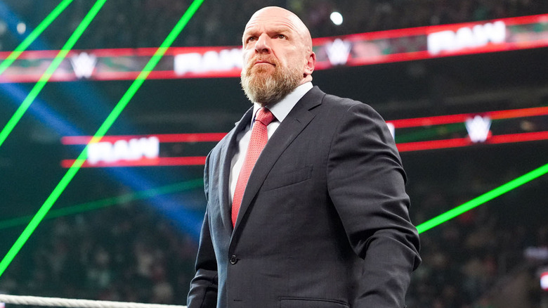 Paul Levesque, AKA Triple H, on WWE Raw
