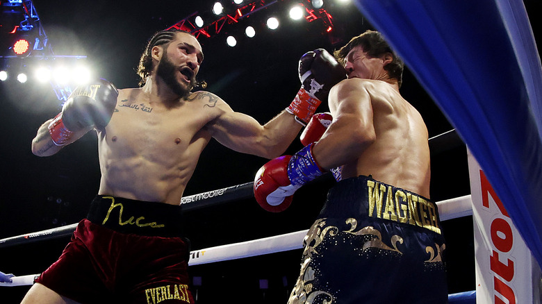 Nico Ali-Walsh fighting Billy Wagner