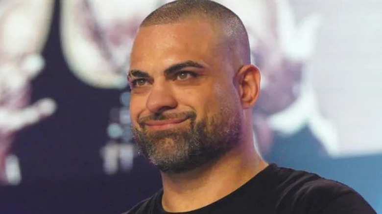 Eddie Kingston smiling