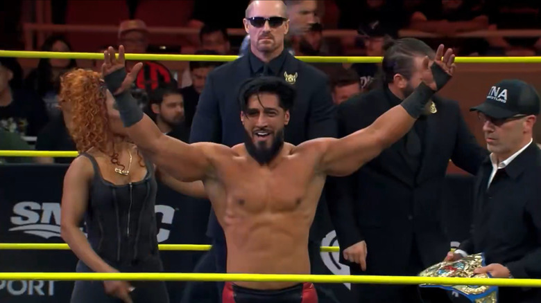 Mustafa Ali wins during 