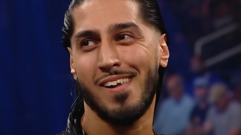 Mustafa Ali smiling