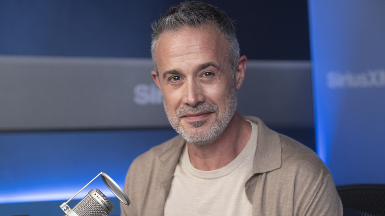 Freddie Prinze Jr. visits 'Hits 1' at the SiriusXM Studios, July 2025.