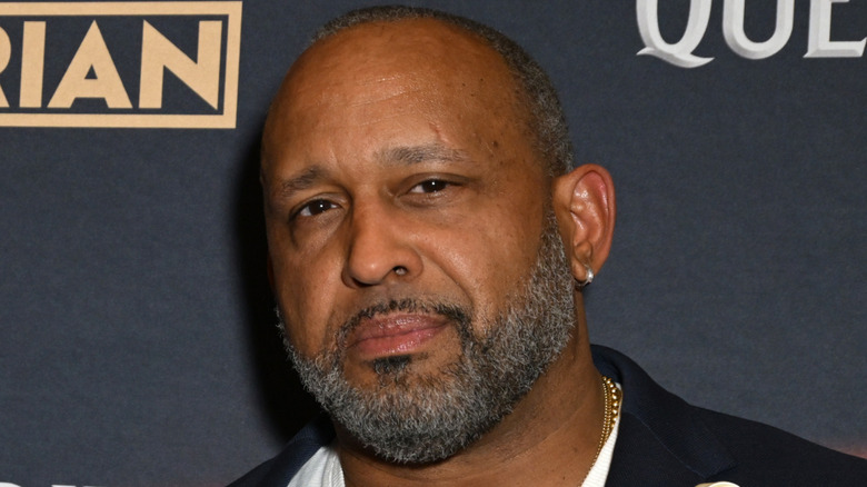 MVP posing for a photo before watching Queen of the Ring