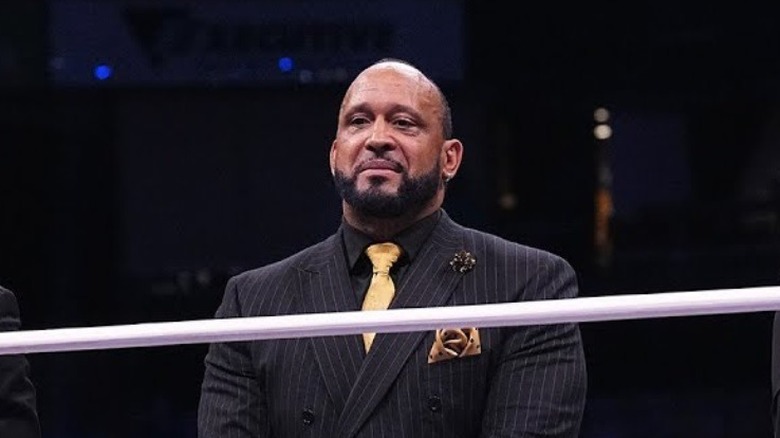 MVP looking on stoically