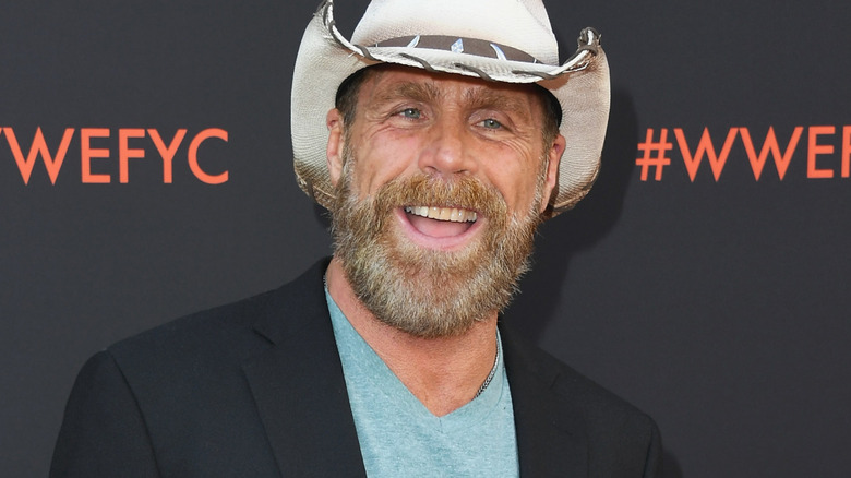Shawn Michaels smiling