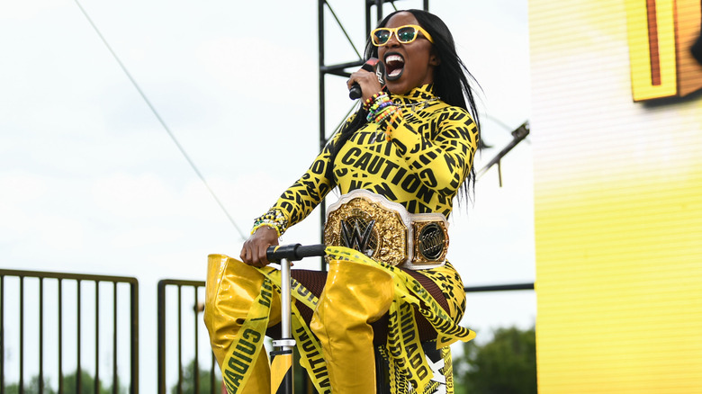 Naomi entrance at SummerSlam