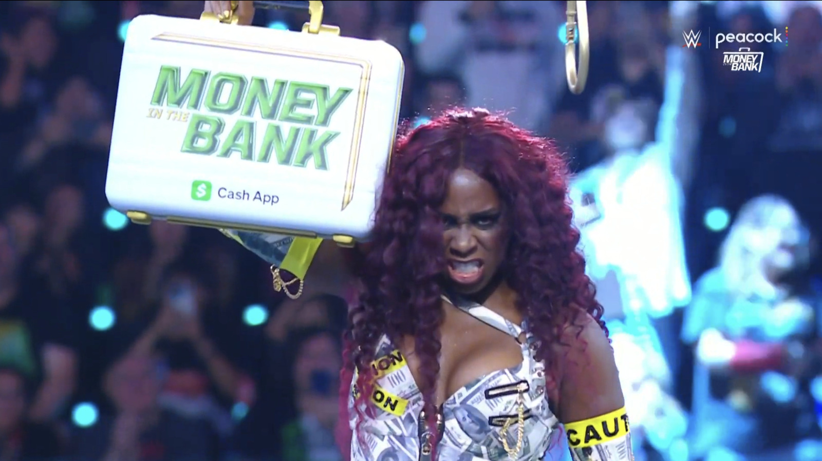Naomi Pulls Down Briefcase, Wins WWE Women's MITB Ladder Match At Money In The Bank