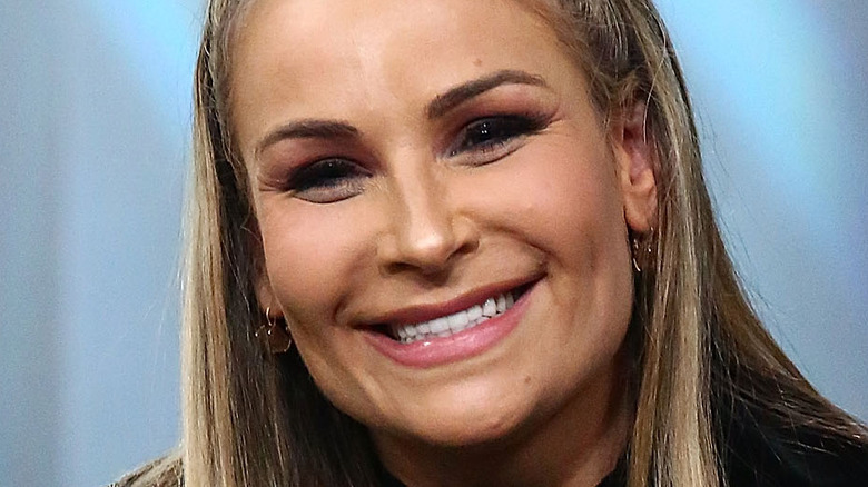 Natalya smiling
