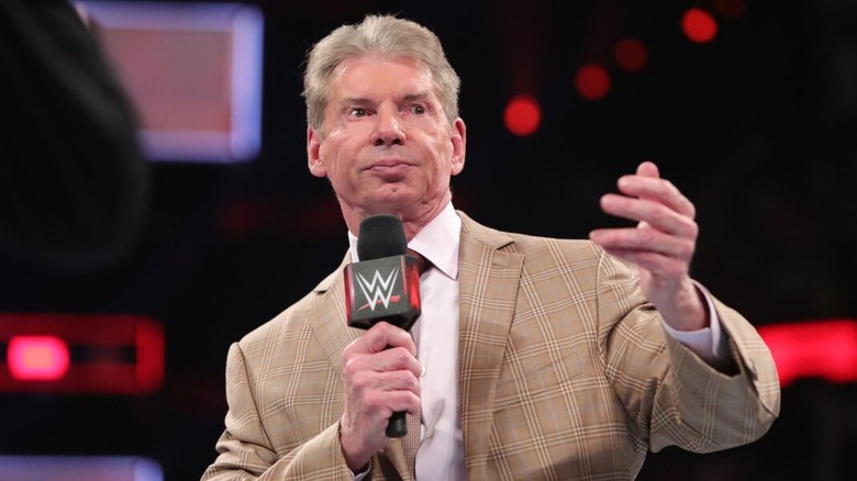 Vince McMahon talking