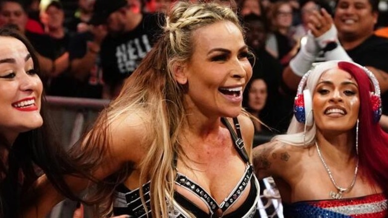 Natalya smiling