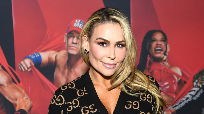 Natalya posing