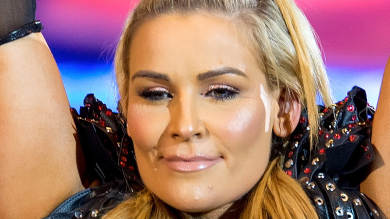 Natalya looking away