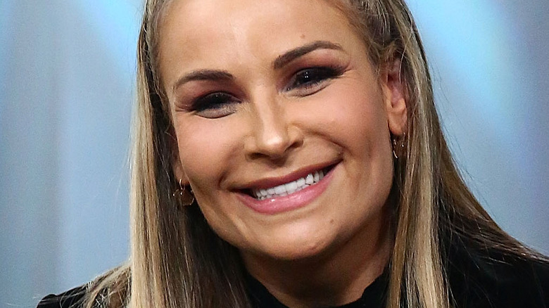 Natalya smiling