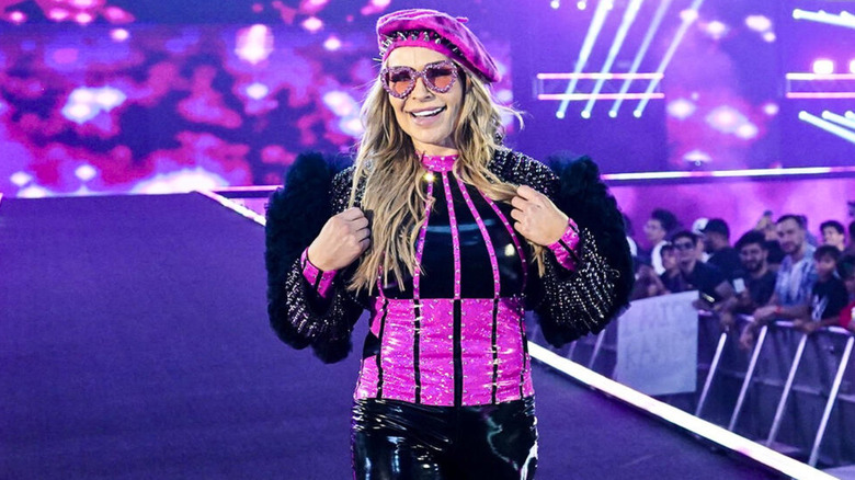 Natalya smiling