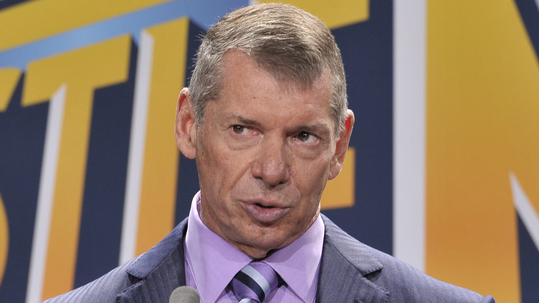 Vince McMahon, in times before he was disgraced