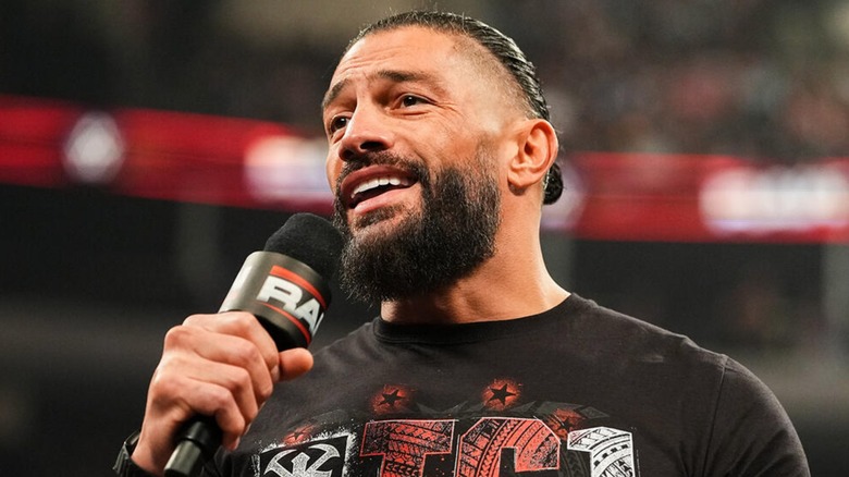 Roman Reigns on "WWE Raw"