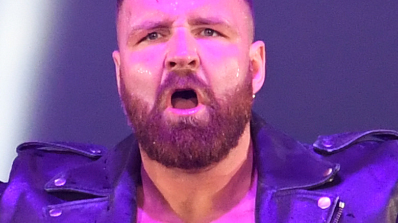 Jon Moxley With His Mouth Open