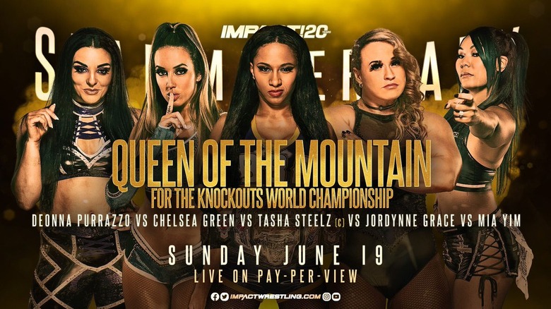 Slammiversary Queen of the Mountain Match