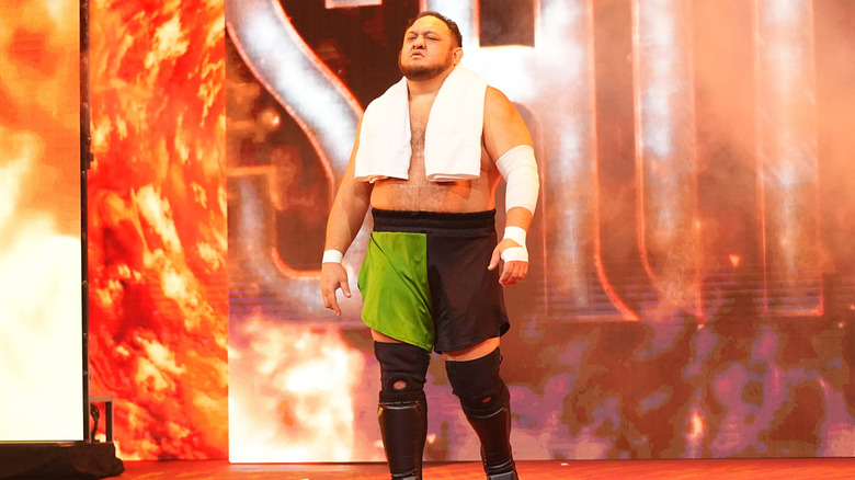 Samoa Joe entrance