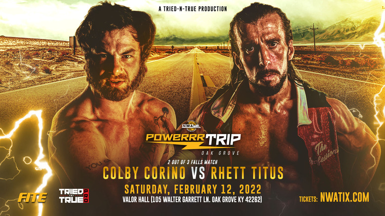 Colby Corino vs. Rhett Titus NWA Match