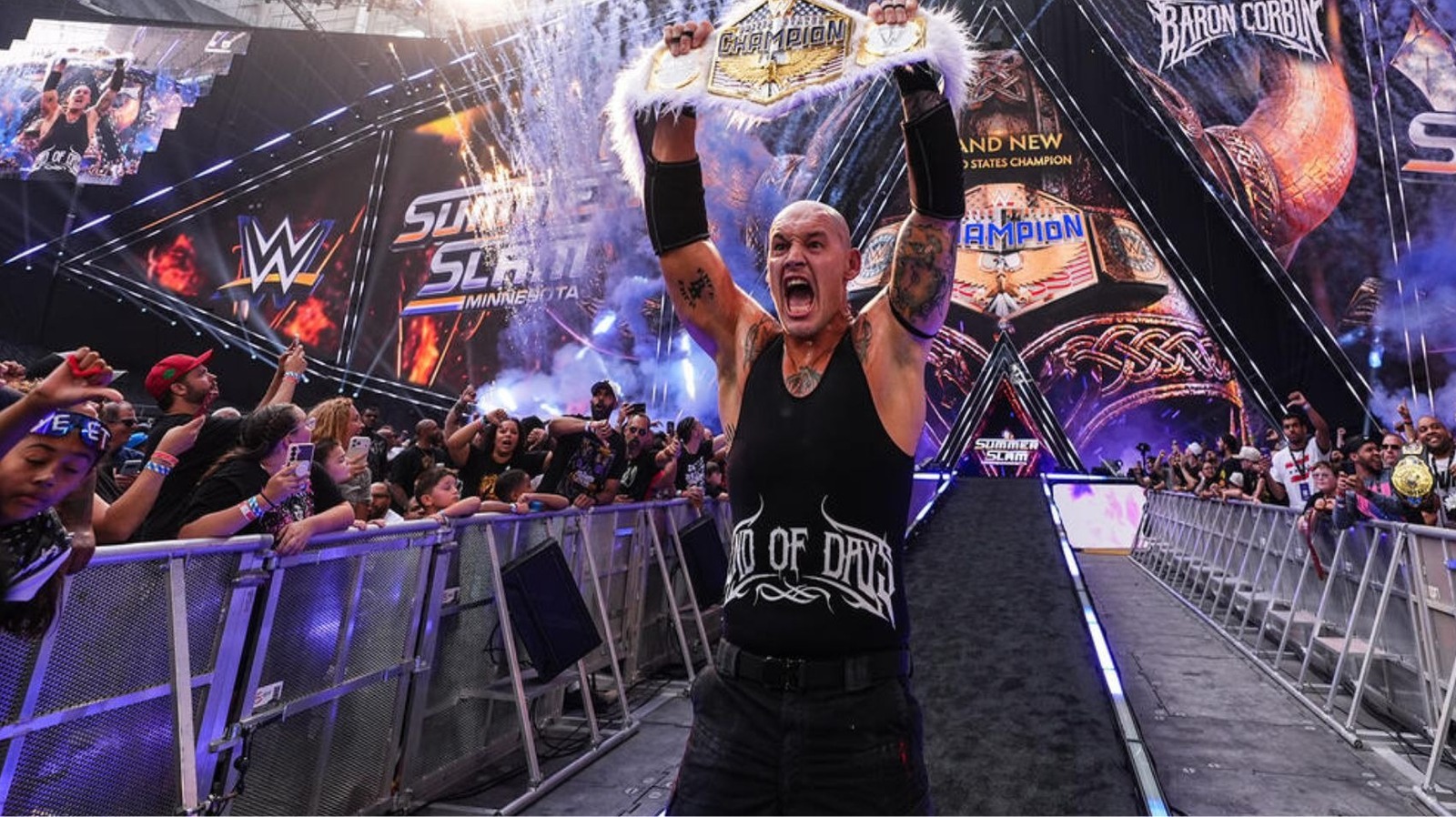 New Men's US Champ Baron Corbin Comments On WWE Return Following SummerSlam Victory