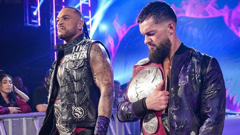 Damian Priest and Finn Balor as WWE Undisputed Tag Team Champions