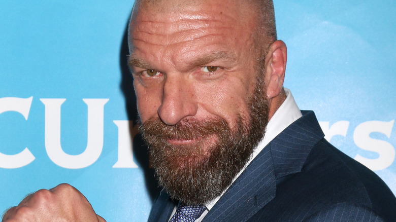 Paul "Triple H" Levesque smiling