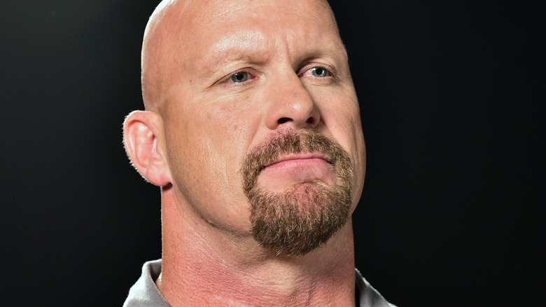 Steve Austin stares