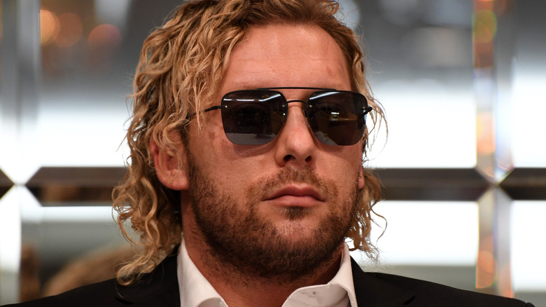 Kenny Omega Wearing Sunglasses 