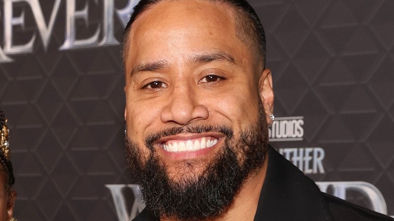 Jimmy Uso At The Black Panther Red Carpet