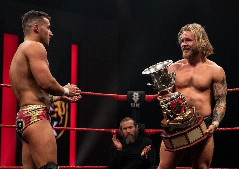 Tyler Bate Wins The WWE NXT UK Heritage Cup Title