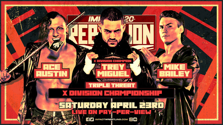 Impact Rebellion Poster For X-Division Match