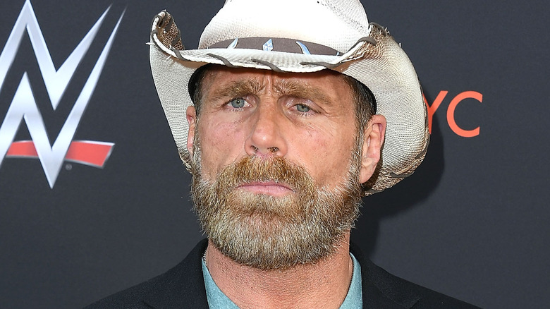 Shawn Michaels sports lazy eye