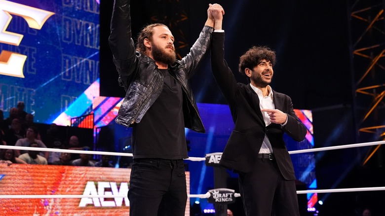 Jack Perry and Tony Khan on AEW Dynamite