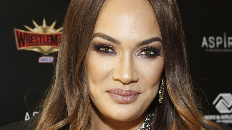 Nia Jax smiling