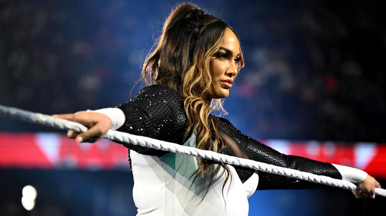 Nia Jax posing in the ring