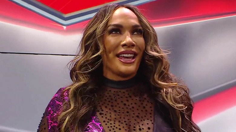 Nia Jax smiling