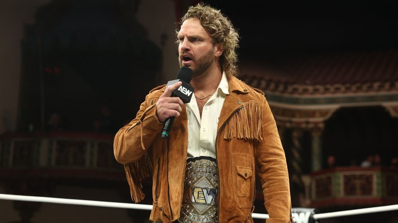 Hangman Adam Page talking