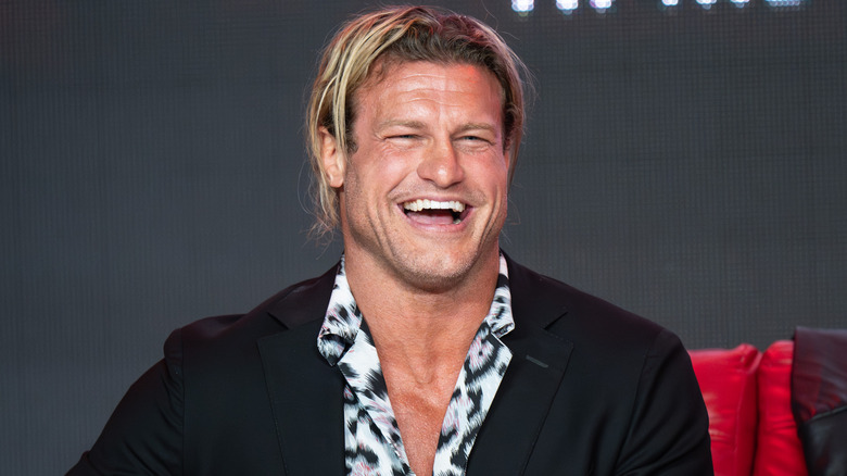 Nic Nemeth smiles as he responds to a question during a live "Busted Open" radio event